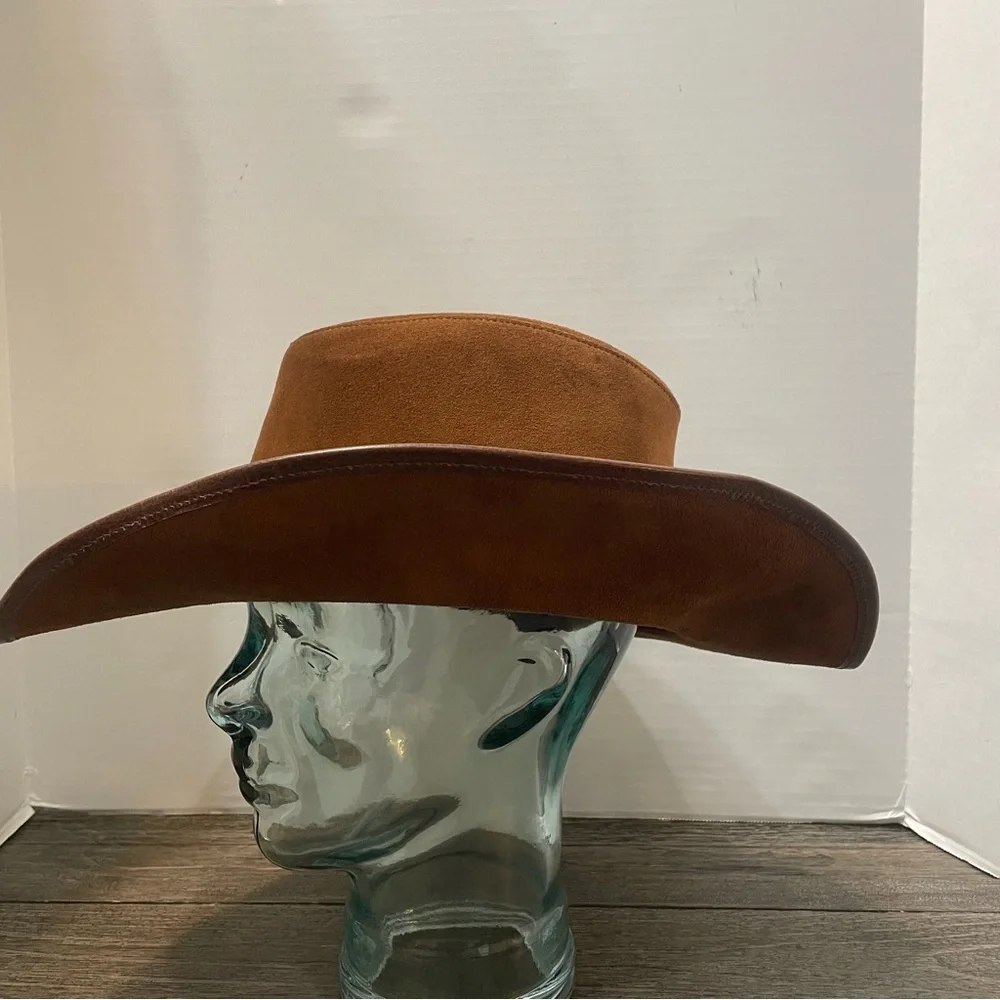 Winfield Cover Company  Western Hat. Size XXL. Turquoise color band. Pre-owned. - Picture 2 of 12